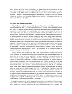 época posterior al año 44. Pablo, escribiendo a los gálatas, sumariza las ocasiones en las que
presentó su evangelio ante los