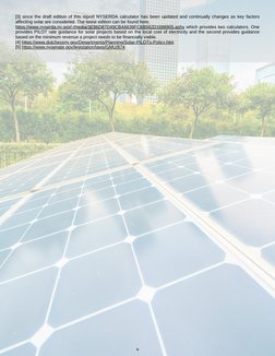 [3] since the draft edition of this report NYSERDA calculator has been updated and continually changes as key factors
affecti