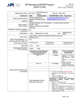 ISO 9001 Audit Plan Overview | PDF | Iso 9000 | Audit