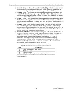 NRCS Runoff Coefficient and Peak Flow | PDF | Surface Runoff | Drainage ...
