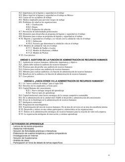 95 
 
 
 
4.2. Importancia de la higiene y seguridad en el trabajo 
4.3. Marco legal de la higiene y seguridad en el trabaj