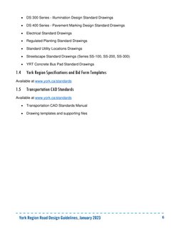 York Region Road Design Guidelines 2023 | PDF | Lane | Road