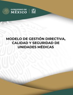 Modelo de Gestión Directiva y Calidad IMSS | PDF | Planificación | La ...