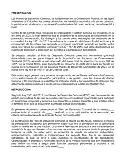 Guía para el Plan de Desarrollo Comunal | PDF | Finanzas y dinero | Arte