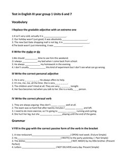 English III Unit 6 & 7 Test Guide | PDF | Grammar | Linguistics