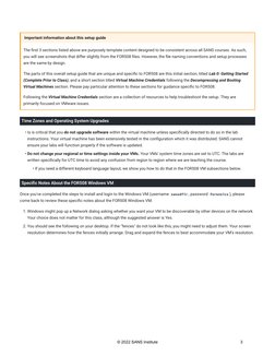 FOR508 Lab Setup Instructions | PDF | Virtual Machine | Bios