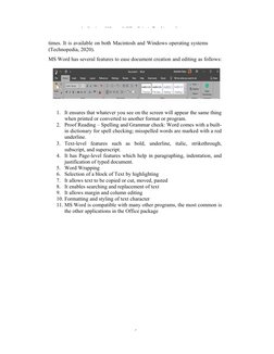 Microsoft Office in Education: Applications | PDF