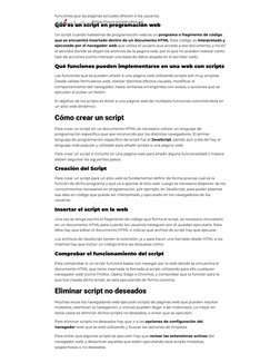 Qué es un script en programación web | PDF | Página web | Script Java