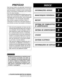 Manual de Manutenção Suzuki AN400 | PDF | Freio | Radiador