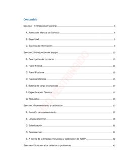 Contenido 
Sección   1 Introducción General .................................................................................