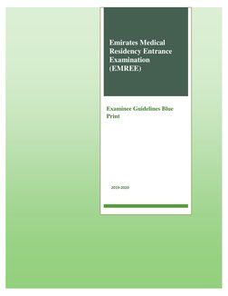 Emree Passing Rate EMREE Exam Guidelines and Blueprint | PDF | Surgery | Injury