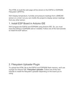 Building an ESP32 Web Server Tutorial | PDF | World Wide Web | Internet ...