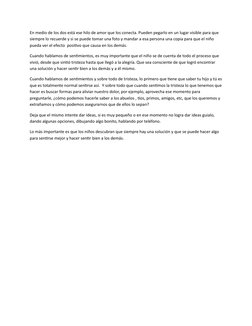 En medio de los dos está ese hilo de amor que los conecta. Pueden pegarlo en un lugar visible para que 
siempre lo recuerde y