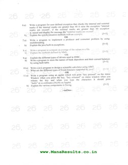 Java Programming Previous Year Papers | PDF | Class (Computer ...