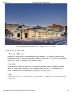 Museum Planning: Design Guidelines | PDF | Museum | Architect