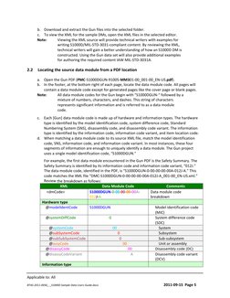 S1000D Sample Data Users Guide | PDF | Computer File | Microsoft Excel