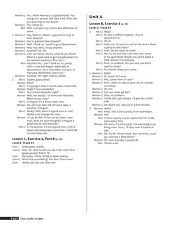 Four Corners Level 2 Audio Scripts | PDF