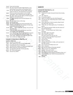 Four Corners Level 2 Audio Scripts | PDF
