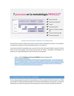 Ilustración 3: https://openwebinars.net/blog/que-es-la-metodologia-prince2/ 
Estos procesos comienzan desde el pre-proyecto