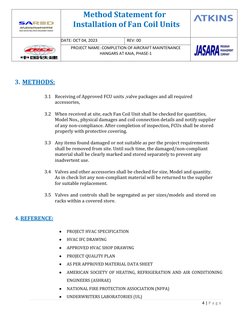 FCU Installation Method Statement Guide | PDF