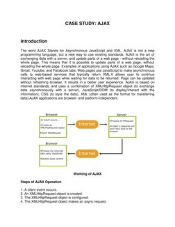 Understanding AJAX: Concepts & Usage | PDF | Ajax (Programming) | Java ...