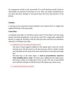 Derrick and Crane Components on Ships | PDF | Crane (Machine) | Machines