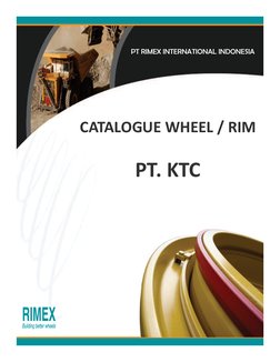 Rimex Wheel Catalogue for Dump Trucks | PDF | Tire | Valve