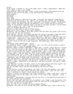 v51113
Strip center > Channel 4 > go to the upper floor > right > Appartments > Open the 
lock (right) to get a note (1998)
W