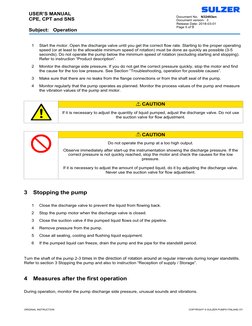 Suzer Pump.pdf Manual Sulzer | PDF | Pump | Bearing (Mechanical)