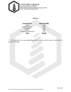 UNICORN GROUP
                                             H-125, Sector-6