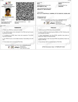 CUT HERE
CUT HERE
REPUBLIKA NG PILIPINAS 
Republic of the Philippines 
PAMBANSANG PAGKAKAKILANLAN 
Philippine Identification