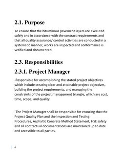 Asphalt Works Method Statement | PDF | Road Surface | Concrete