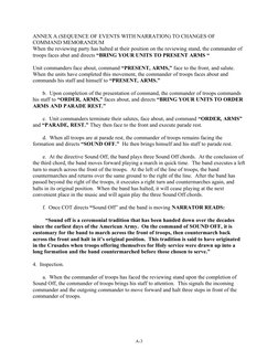 Army Change of Command Ceremony Script | PDF | Company (Military Unit ...