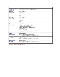 Defect Report Template for Software Testing | PDF | Software Testing ...