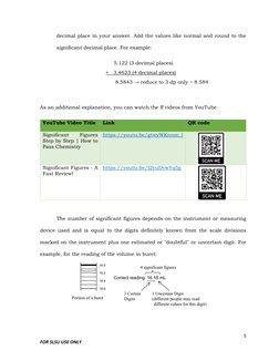 Chemistry Measurements and SI Units Guide | PDF | Mole (Unit ...