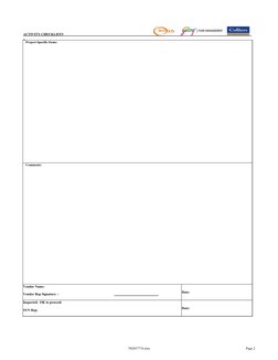 702037774.xlsx
Page 2
ACTIVITY CHECKLISTS