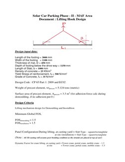 Precast Concrete Lifting Hook Design | PDF | Crane (Machine) | Precast ...