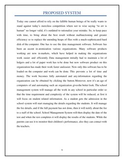 School Management System Project Report | PDF | Sql | Relational Database