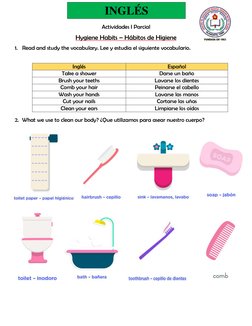 Hábitos de Higiene Personal en Inglés | PDF