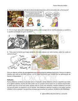 Pastor Marcelo Valdés 
 
8   Iglesia Bíblica Bautista del Sur, Loncoche 
 
4- “Y tenía en su mano un cáliz de oro lleno de ab