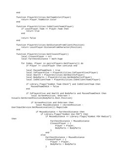 Universal Aimbot and ESP Script for Roblox | PDF | Function ...