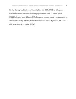 Solution-Focused Brief Therapy Diamond Manual | PDF | Psychotherapy ...