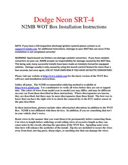 n2mb boost box instructions Racing WOT N2MB Racing WOT Box 2