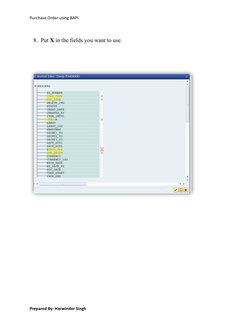 Bapi Po Create Creating Purchase Orders with BAPI | PDF | Software Development | Software