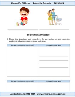 Proyecto Galería de Emociones 2° Grado | PDF | Las emociones | Evaluación
