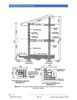 Rebar Estimation for Footings and Columns | PDF | Concrete ...