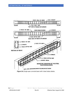 Rebar Estimation for Footings and Columns | PDF | Concrete ...