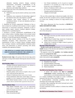 PDI Classification for Edentulous Patients | PDF | Periodontology ...
