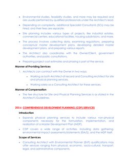 SPP 203: Specialized Architectural Services | PDF | Architect | Building