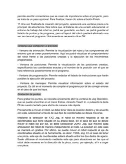 permite escribir comentarios que se crean de importancia sobre el proyecto, pero
se trata de un paso opcional. Para finalizar